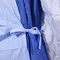 Vestido quirúrgico protector no tejido no estéril del vestido BVB 510k 68gsm del nivel 4 de AAMI