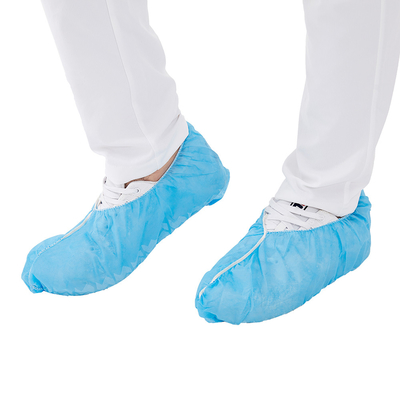 Resbalón disponible azul de la cubierta del zapato de 35g PP no no tejido