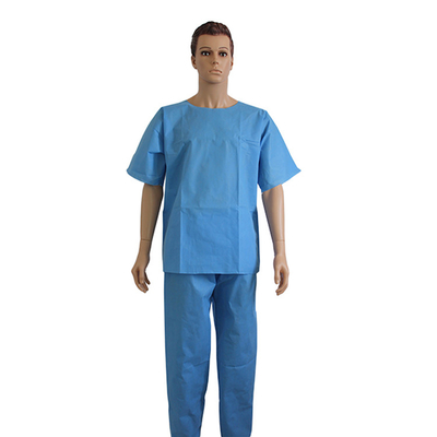 el hospital disponible azul 50gsm quirúrgico friega S/M/L/XL/XXL/XXXL/XXXXL