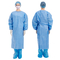 Vestido quirúrgico del aislamiento disponible estéril con el nivel 3 de Rib Cuff AAMI
