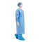 Vestido quirúrgico del aislamiento disponible estéril con el nivel 3 de Rib Cuff AAMI