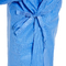 Prenda impermeable disponible no tejida hecha punto del vestido quirúrgico del puño SMMS