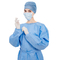 Prenda impermeable disponible no tejida hecha punto del vestido quirúrgico del aislamiento del SMS del puño del nivel 3 de Aami
