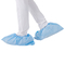 El zapato disponible no tejido a prueba de polvo cubre el recinto limpio