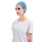 Doctor casquillo tejido Bouffant Disposable Non para el personal hospitalario PP azules con los lazos