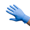 Pulverice los guantes disponibles del nitrilo del examen médico libre
