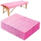 Cubierta de cama disponible rosada para el masaje facial del hospital de los PP PE del uso