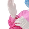 Nivel médico disponible no tejido rosado 1 del PPE AAMI de los vestidos 30gsm de los PP 2 3 4
