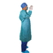 Prenda impermeable disponible XL M L S XXL del verde del vestido quirúrgico de SMMS SMMMS SMS